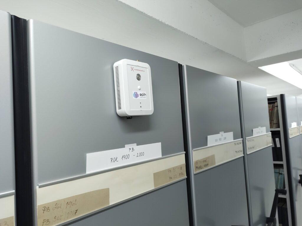 Monitoring vnitřního prostředí IoT čidla