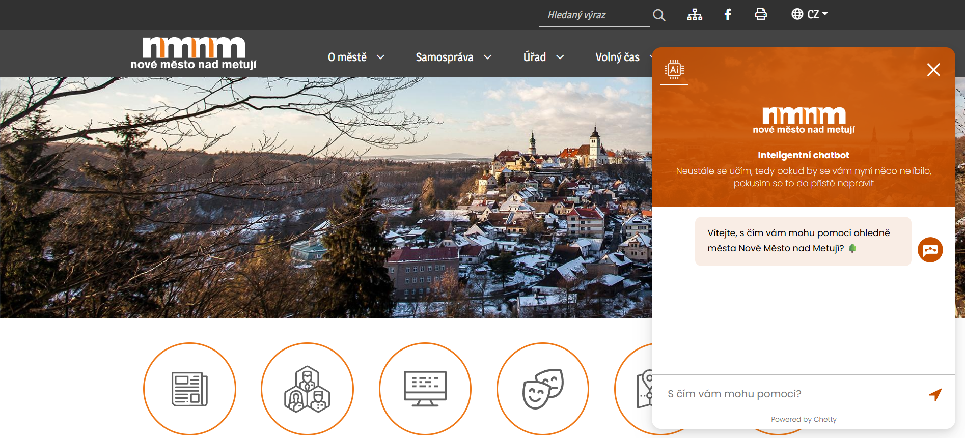 AI chatbot jako nový komunikační kanál města