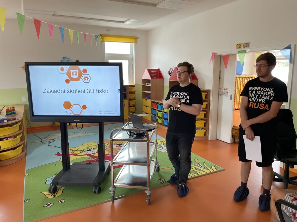 Školení 3D tisku v mateřské školce