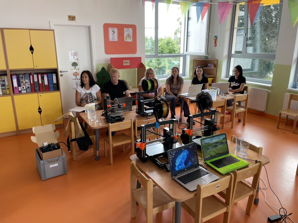 Školení 3D tisku v mateřské školce