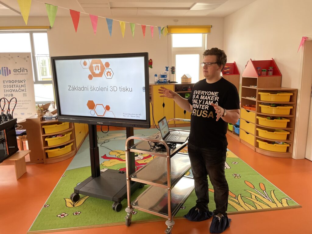 Školení 3D tisku v mateřské školce
