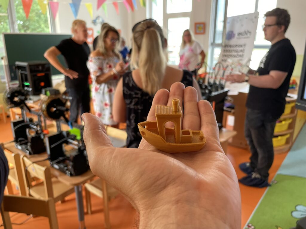 Školení 3D tisku v mateřské školce